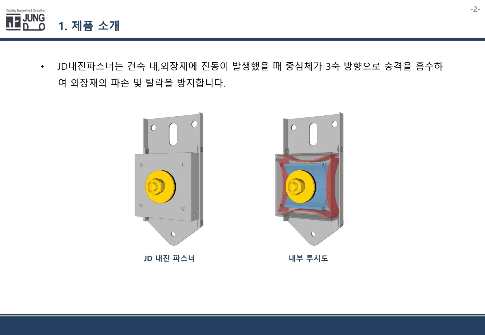 JD 내진파스너 제품 개요
